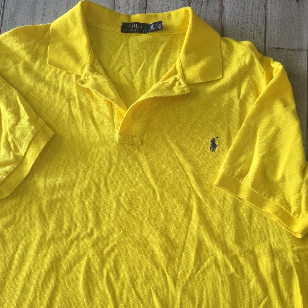 Polo by Ralph Lauren Yellow Classic Polo Shirt